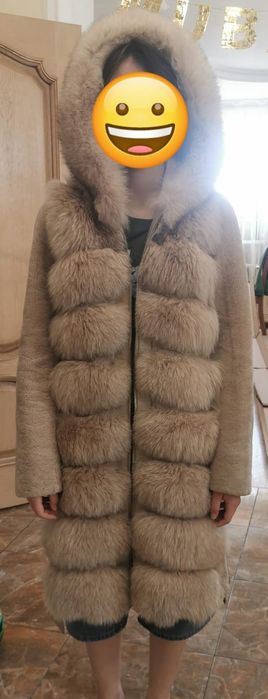 Шүба в Косшы, бежевая