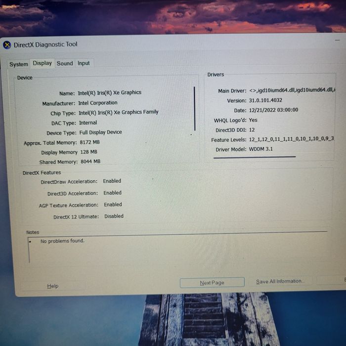 Laptop Acer Aspire 16 GB Ram