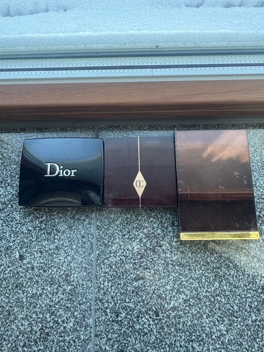 Продам тени Том Форд, Диор, Charlotte Tilbery