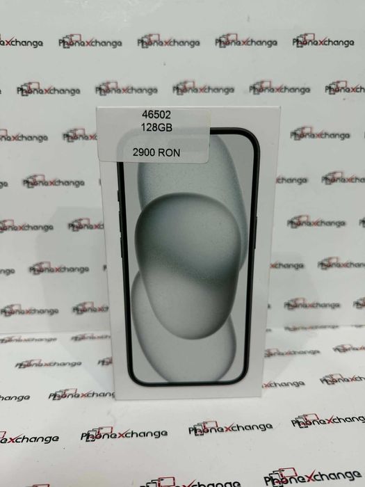 iPhone 15 Black Neverlocked 128GB Sigilat