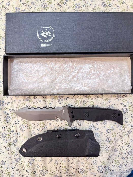 Нож Purple Dragon - за туризъм, бушкрафт, риболов, оцеляване