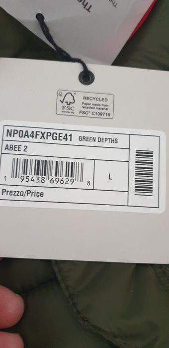 Napapijri Abee2  Jacket 50/L - М  НОВО! ОРИГИНАЛ! Мъжко Зимно Яке!