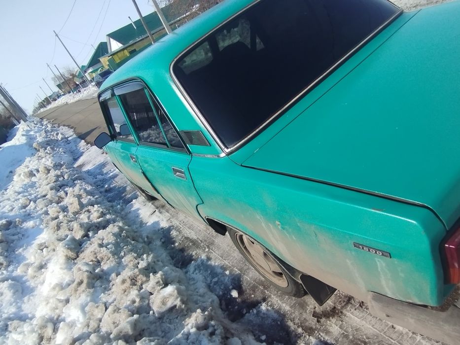 Ваз 2107 на полном ходу