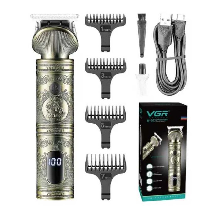 Професионална машинка за подстригване VGR, V-962, Акумулаторна