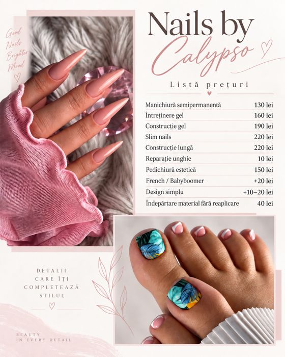 Unghii cu gel , manichiura | pedichiura