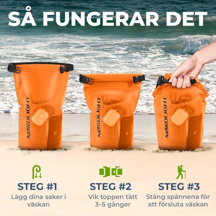 Nordlight Dry Bag и водоустойчива чанта