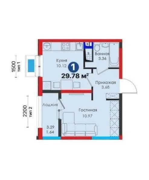 ЖК NRG Meros 1 комнатная 30м2 Коробка Ор-р Greenwich Alfraganus!!