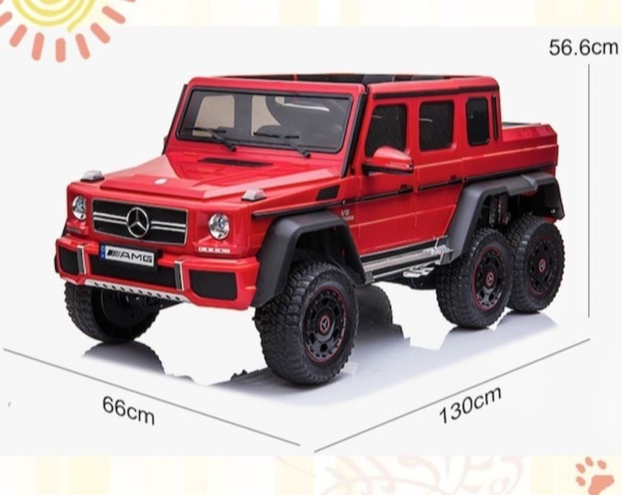 Детский электромобиль Merсedes-Benz 24волт AMG 4х4 / новое в упаковке!