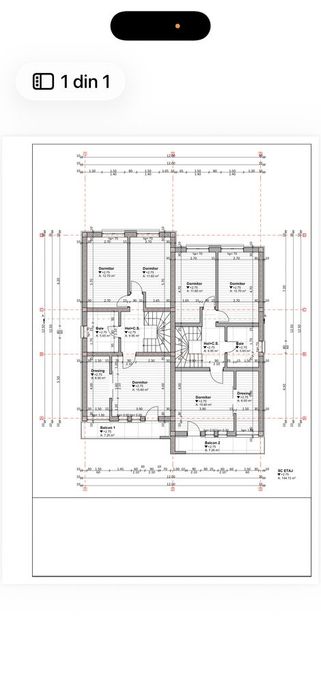 Casa tip duplex P+M - zona Brădet