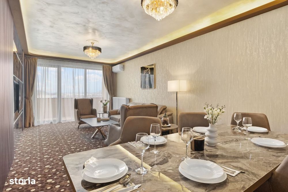 Prima mutare! 2 camere 93 mp, 2 bai, Locatie Premium langa Mall Coresi