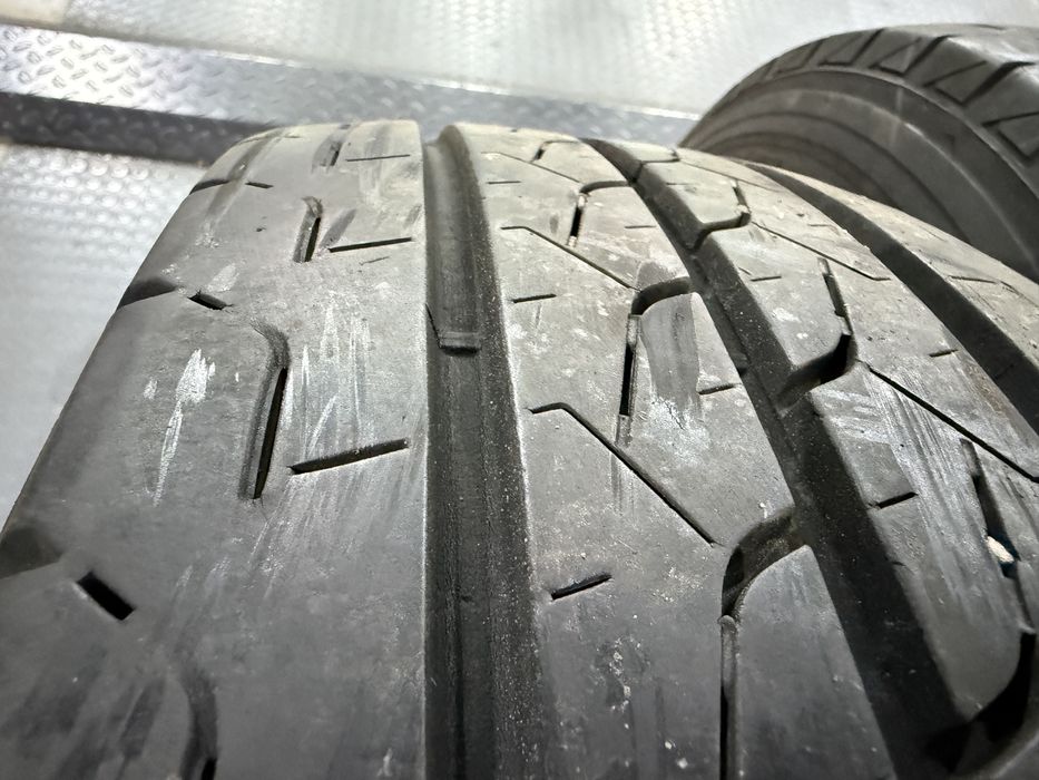 4бр. Отлични Товарни Гуми 215/70R/15C -BRIDGESTONE-DOT:0117- 8.3м+6.1м