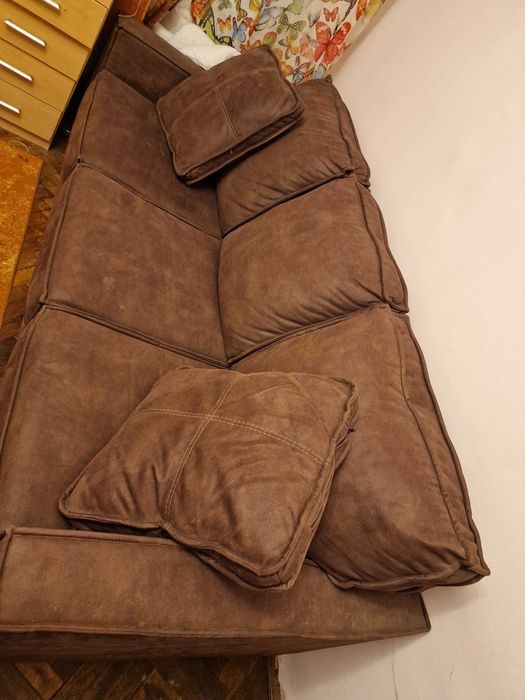 Canapea Living Mobexpert 3 Locuri Maro