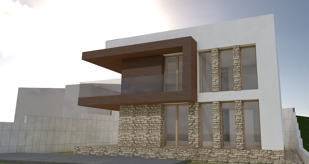 Casa individuala in constructie - pozitie buna,utilitati trase,proiect pregatit pentru finalizare