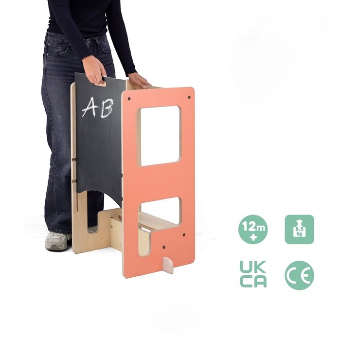 Учебна кула Flip Монтесори 3в1