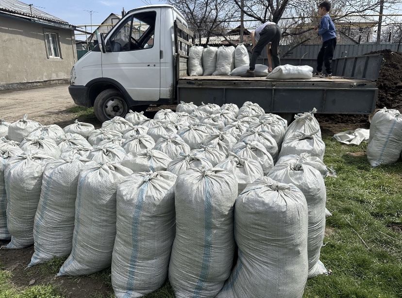 Навоз перегной в мешках