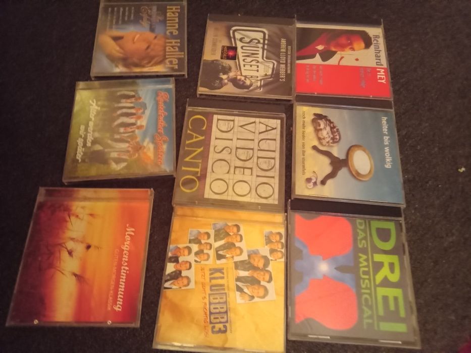 Lot 46 buc CD muzica diferita  limba germana