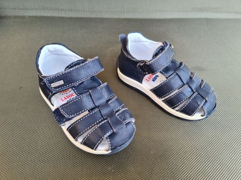 Sandale copii Lasocki kids, piele naturala, bleumarin, marimea 19