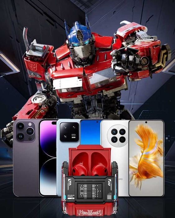 Casca wireless bluetooth Transformers Red MG c03 reducere