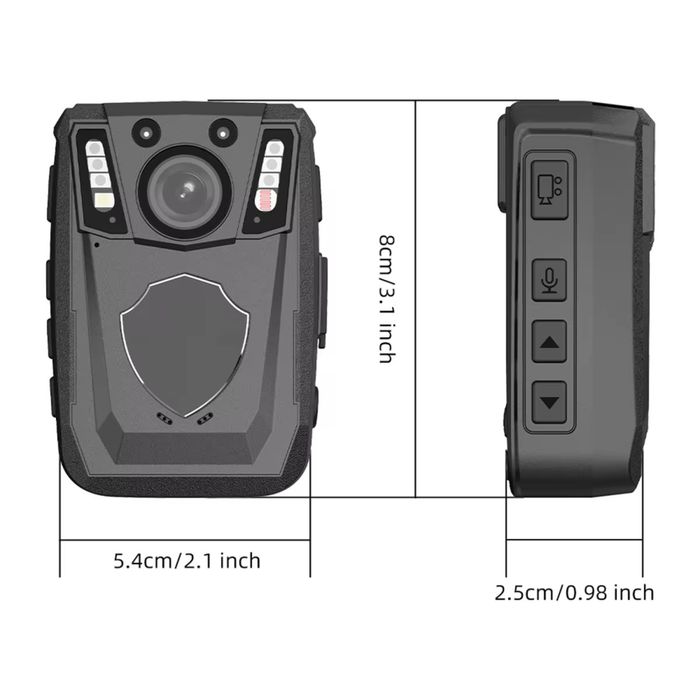 Body Camera / Камера за тяло 4K с нощно виждане и запис