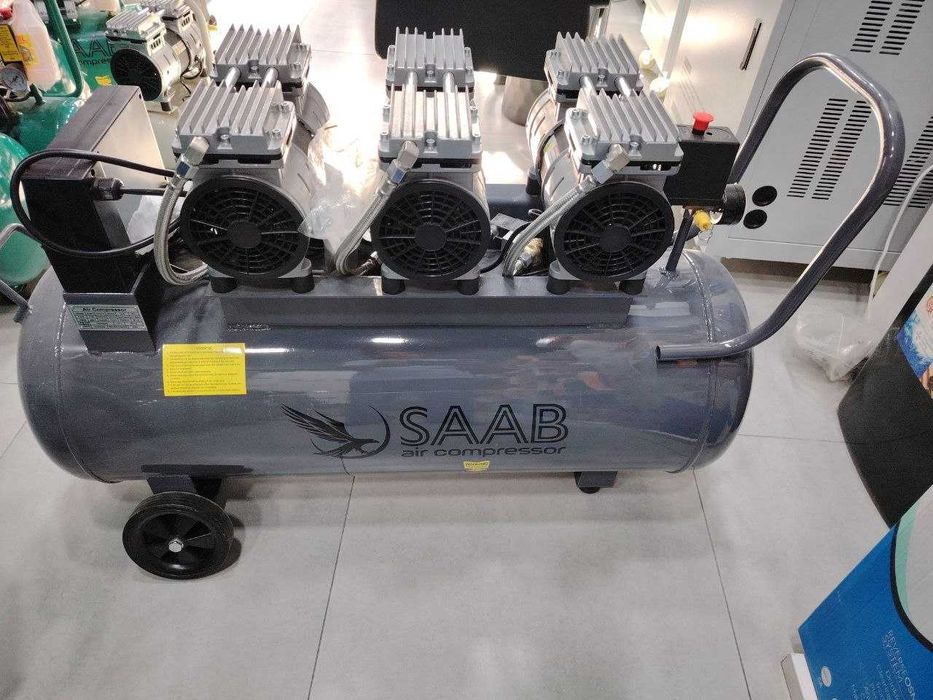 SAAB без шумни компрессор/kompressor/ 1 фазали 9 литрдан 350 литргача