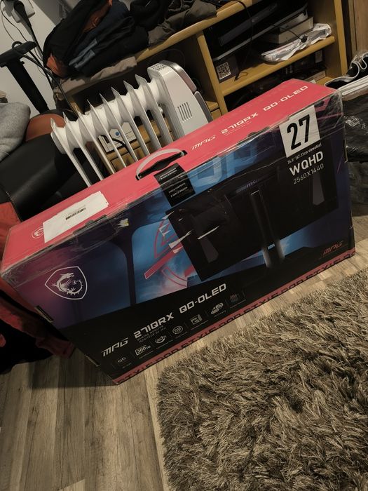 Monitor Gaming MPG 271QRX QD-OLED