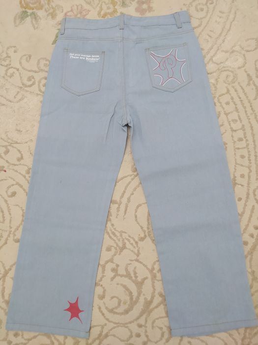 Широкие джинсы маломерка