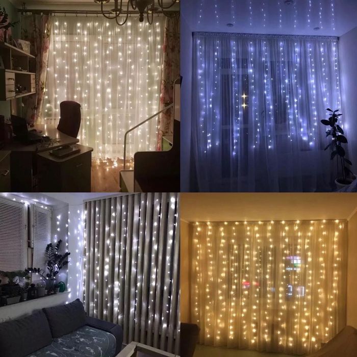 Продам Новая Гирлянда штора водопад