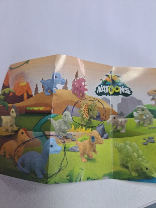 Киндер natoons динозавры