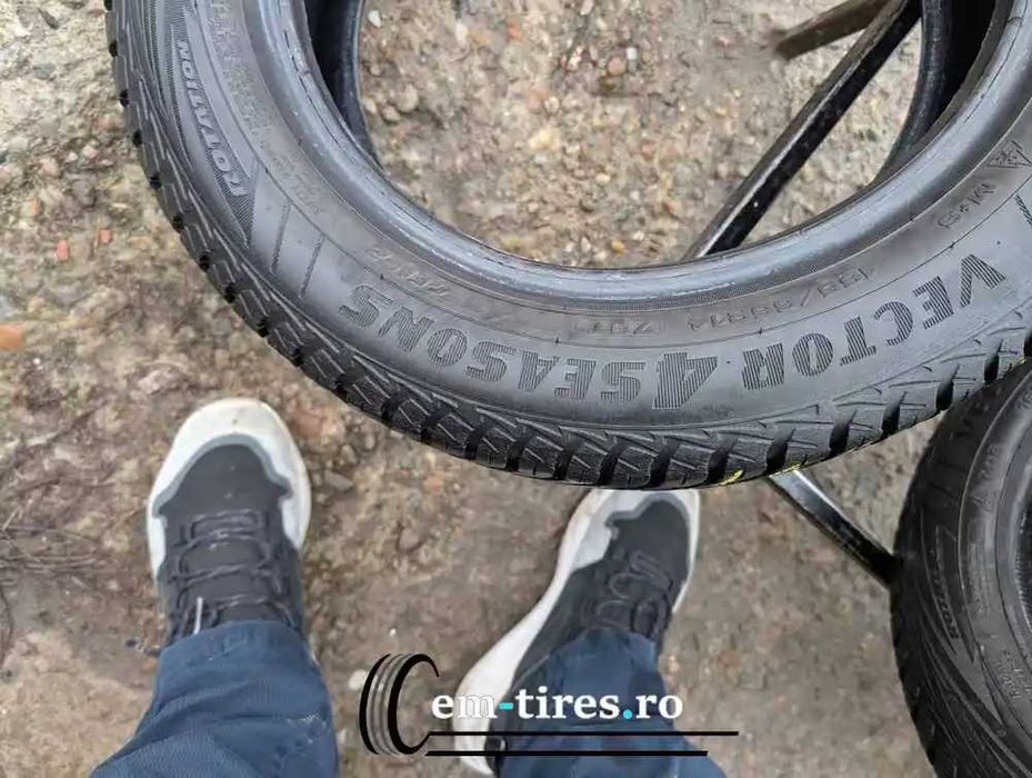 SET 2 Anvelope All Season 165/65 R14 GOODYEAR Vector4Seasons