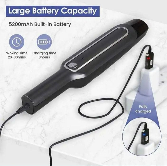 Даставка бесплатная. Беспроводной мини-автомобильный пылесос