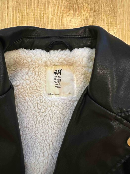 Кожено яке  за момиче H&M