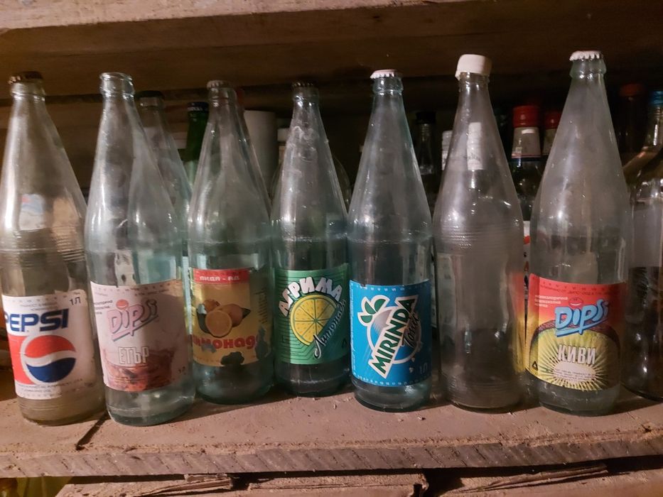 Ретро бутилки по 1л