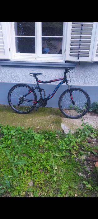 Bicicleta x-fact full suspension