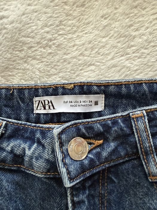 ZARA тъмносини дамски дънки