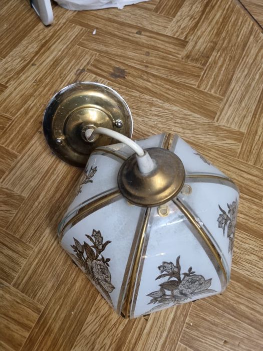 Люстра лампа и плафон вместе