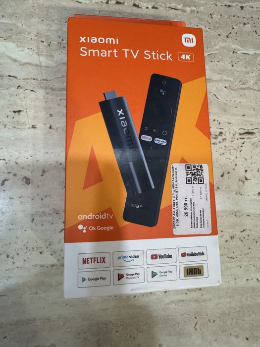 ТВ приставка Xiaomi Smart TV Stick 4K