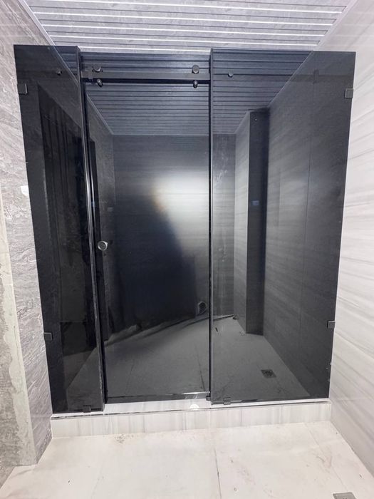 Устанавливаем душ кабины зеркала ониксы и ОРТ стёкла