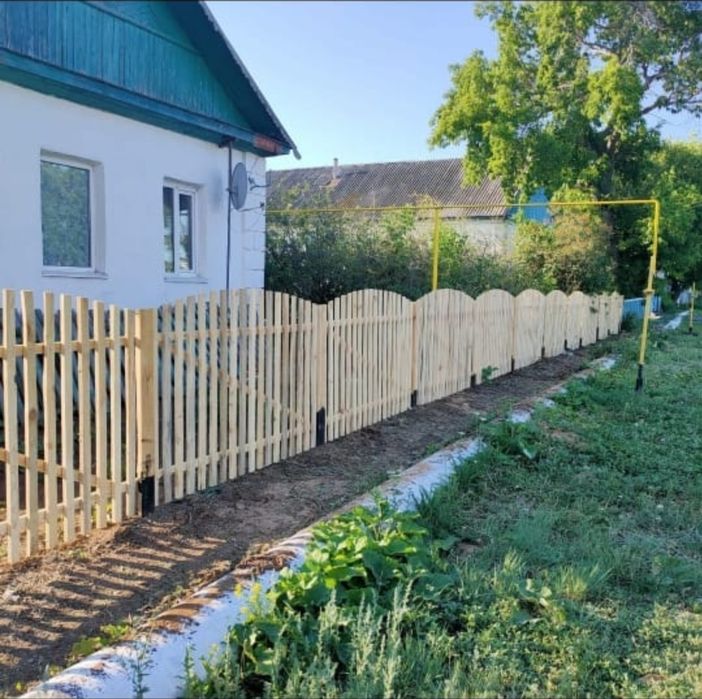 Штакетник деревянный