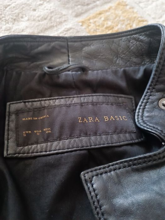 Vând geci piele naturala dama  Zara , Mango