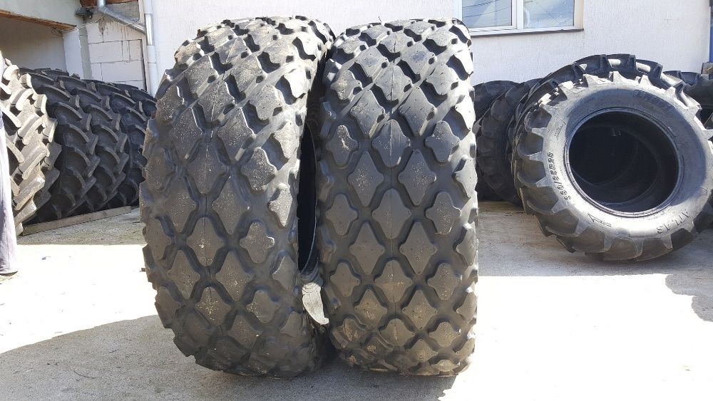 Anvelope noi 23.1-26 pentru cilindru compactor cauciucuri cu 14 PLY