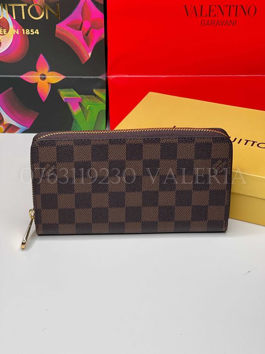 Portofel Louis Vuitton - Zippy clasic Piele Naturala