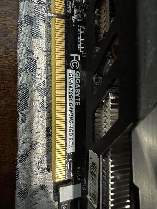 Видео карта Nvidia GIGABYTE 970ti