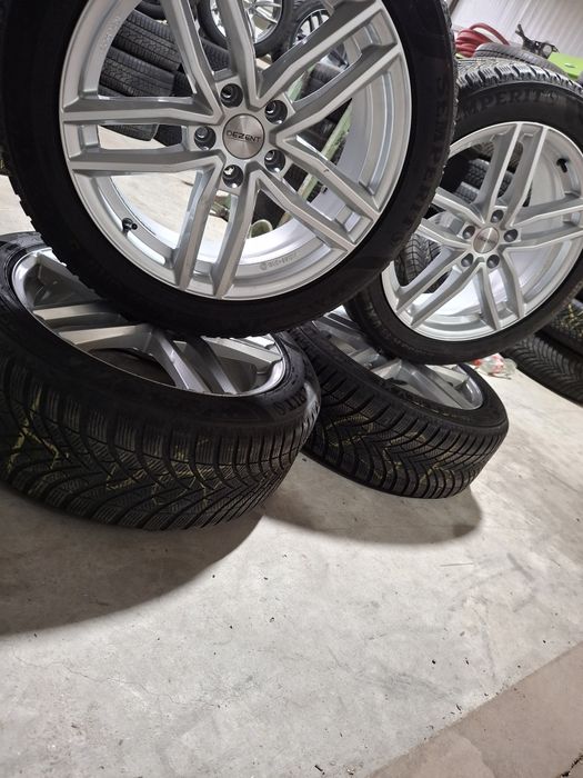 Jante pe 18” + Anvelope 215/55 R18 – Semperit