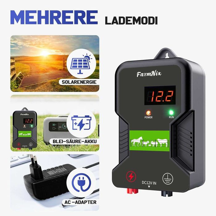 Електропастир 15km 12000V 2J за животни