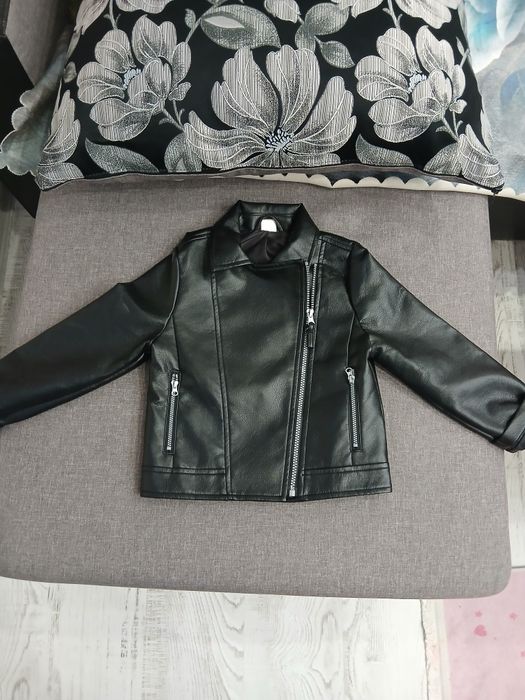 Детско-кожено яке-116