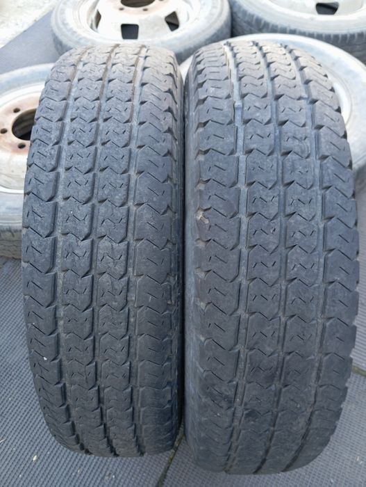 Продам резину с дисками б/у на Газель