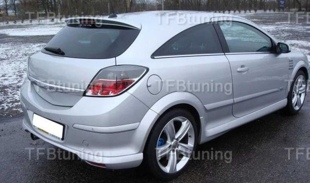 Prelungire bara spate fusta spoiler lip OPEL ASTRA H GTC OPC