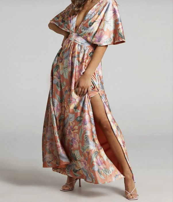 Рокля сатен размер С/М