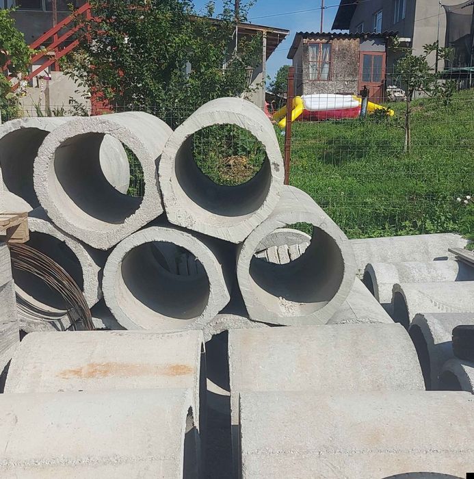 Tub beton cu talpă