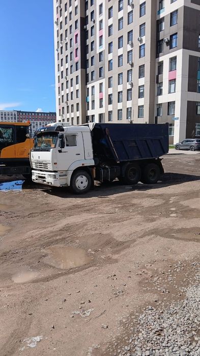 Услуги Камаза + прицеп селхозник